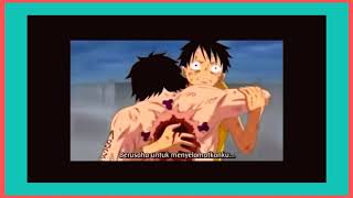 One Piece Momen paling menyedihkan  kematian Ace kakak Luffy sub indo [upl. by Gloriane]