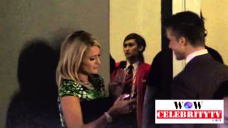 Paris Hilton Caught smoking backstage at Peoples choice awards 2013 [upl. by Ahsaetal]