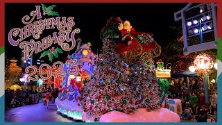 A Christmas Fantasy Parade  Disneyland 2023 [upl. by Tneicniv450]