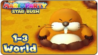 Mario Party Star Rush  Walkthrough Part 6 Toad Scramble Level 13 [upl. by Akinak]