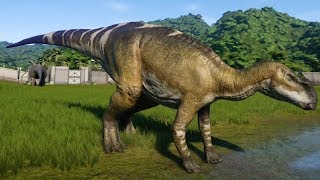 Jurassic World Evolution  Muttaburrasaurus Gameplay PS4 HD 1080p60FPS [upl. by Zile303]