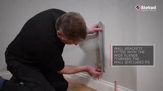 Installing a Horizontal Stelrad Radiator [upl. by Burnie709]