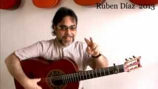 Almoraima Step by Step 7 Ruben Diaz Andalusian Flamenco Guitar Lessons on Paco de Lucias Technique [upl. by Lrem]