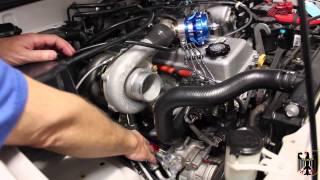 KO Racing 2RZ3RZ Turbo Kit Installation  Part 4 [upl. by Aisha312]