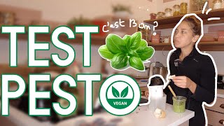 🔻Jessaye de faire un PESTO VEGAN MAISON et cest une REUSSITE  Le Corps La Maison Lesprit [upl. by Barri477]