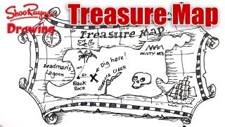 How to Draw a Treasure Map [upl. by Aiuhsoj]