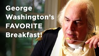 George Washingtons FAVORITE Breakfast Hoecakes [upl. by Nalda844]