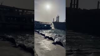 Boğazda zor anlar boating ship collision yacht [upl. by Nyltyak]