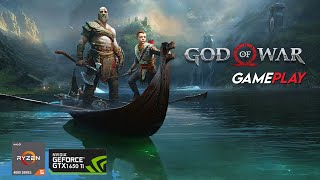 GOD OF WAR PC  GTX 1650 TI  RYZEN 5 4600H [upl. by Gati]