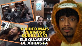 REAGINDO AO ARAB Passei um dia com a quadrilha mais perigosa do Rio Brasil VIDEO FICOU MUITO TENSO [upl. by Shrier]