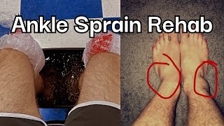 How to Heal your Sprained Ankle asap [upl. by Eldreda]