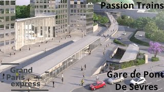 La future gare de Pont De Sèvres [upl. by Lenehc167]