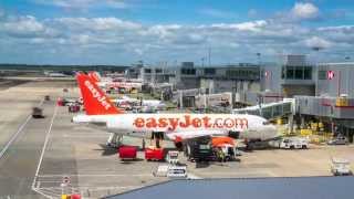 Gatwick Airport South Terminal Time Lapse [upl. by Abehshtab]