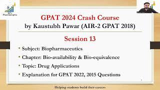 Drug Applications for USFDA  IND  NDA  ANDA  Regulatory Affairs  GPAT 2024  KPs Pharmacopeia [upl. by Etteluap]