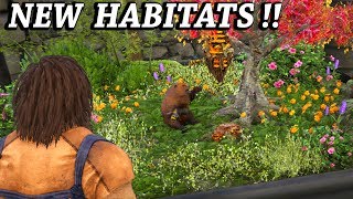 ARK NEW HABITATS IN THE ECO TERRARIUM MOD Ark Survival Evolved Modded [upl. by Merfe]