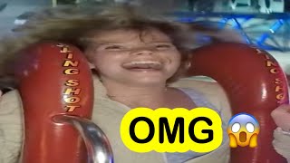 Slingshot 63  SLOWED  beautiful girl on slingshot ride 🤩🔥 [upl. by Jens]