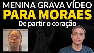 Esse vídeo acabou com o meu dia  Manina de 10 anos grava vídeo para Alexandre de Moraes [upl. by Drof]