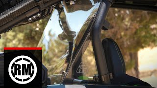 Tusk UTV Polycarb Rear Window  Kawasaki KRX 1000 [upl. by Anastassia]