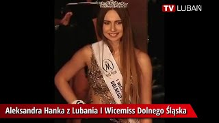 Aleksandra Hanka z Lubania I Wicemiss Dolnego Śląska [upl. by Anilam]