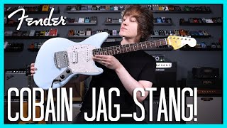 KURT COBAIN SIGNATURE GUITAR JagStang  Fender Demo [upl. by Cleodel]