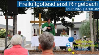 LIVE  Freiluftgottesdienst auf dem Dorfplatz in Ringelbach [upl. by Airotal361]