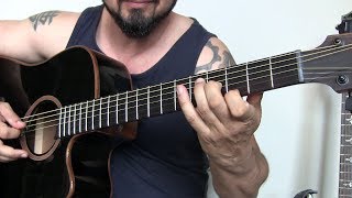 Shredding the Lag Blk Tramontane  Acoustic Guitar Impro live [upl. by Caputto]