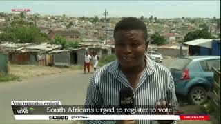 Voter Registration  Spotlight on sewerage problems in Duncan Village Eastern Cape [upl. by Mcclary902]