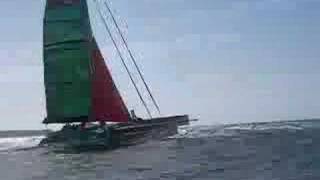 Sailing on Groupama 2 [upl. by Lebasy]