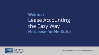 NetSuite Leased Accounting the Easy Way [upl. by Ariom]