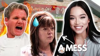 Dana Reacts To Kitchen Nightmares quotGORDON RAMSAY Visits MANGIA MANGIAquot Part 1 [upl. by Trisha]