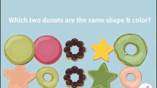 ABCYa Educational Games Same and Different DonutDoughnut Game [upl. by Rizas]