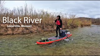 Black River  Missouri 2022  Paddleboarding [upl. by Yllib235]