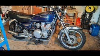 Kawasaki KZ1100 Finished  Finished and Running  Part 11 [upl. by Yarehs]