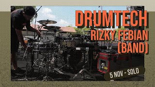 DrumTech Rizky Febian Band  5 Nov Lokananta SOLO [upl. by Nottirb]