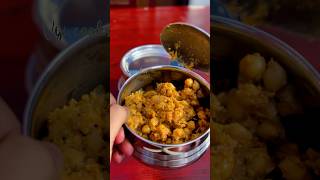 Today’s lunch box recipe chow chow sambar with chettinad sundal gravy shortsfeed lunchideas yt [upl. by Neerihs587]