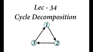 Lec  34 Cycle Decomposition  IIT JAM  CSIR UGC NET  GATE MA  B Sc [upl. by Eiramalegna]