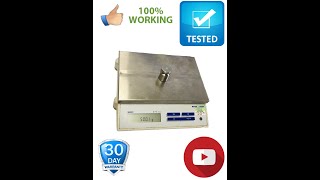 Mettler Toledo SB8001 13x5x9 Platform Balance Scale 8 1kg 0 1g in1415 1 1 [upl. by Tavis]