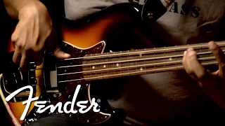 American Vintage 64 Jazz Bass Demo  Fender [upl. by Evyn]