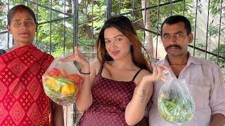 🍆🍎Chalo sabji kharidne chale beingshalinisuryavanshi viral vegetables shopping youtube vlog [upl. by Ingamar]