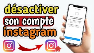 Comment désactiver un compte instagram Mise à jour 2024 desactiver un compte instagram [upl. by Earehs278]