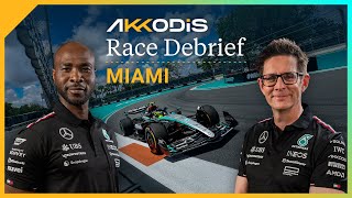 Why did we pit so early  2024 Miami GP F1 Akkodis Race Debrief [upl. by Amluz21]