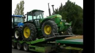 Transport tracteur agricole John Deere [upl. by Retniw]