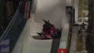 American bobsled crashed in Calgary [upl. by Mord]