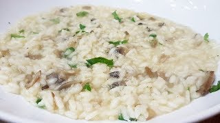 RISOTTO AI FUNGHI PIOPPINI E CHAMPIGNON  FoodVlogger [upl. by Wystand831]