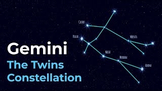 How to Find Gemini the Twins Constellation of the Zodiac [upl. by Owades]