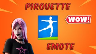 Fortnite Pirouette Emote With The Haze Skin [upl. by Dey215]