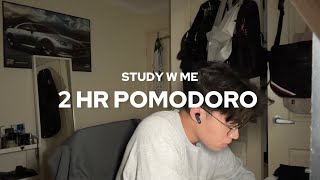 STUDY W ME 2 HOURS POMODORO  PETER LE [upl. by Iccir]