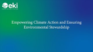 Empowering Climate Action and Ensuring Environmental Stewardship [upl. by Spevek574]