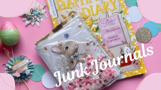 HOW DID I CREATE THIS EASTER JOURNAL COVER With DAPHNES DIARY Issue 2 [upl. by Mendelsohn863]