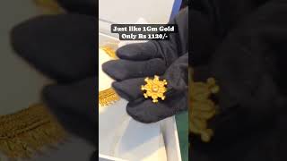 1Grm gold jewellery 1gm gold shreeradheystorejagadhri jagadhri [upl. by Nnaycnan]